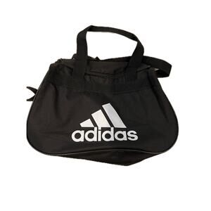 Adidas Defender Small 16"x10"x8" Black Duffel Gym Bag